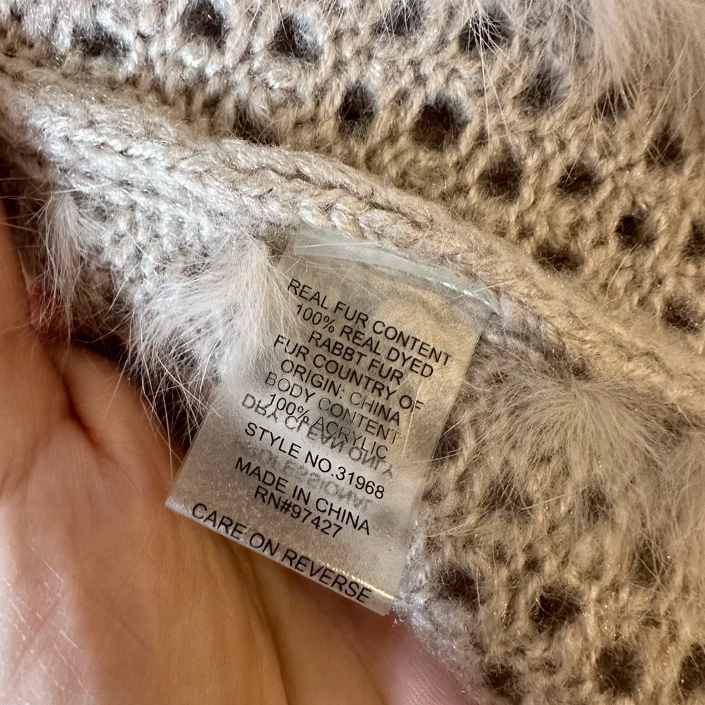 Dolce Cabo Fur Vest - Picture 4 of 5